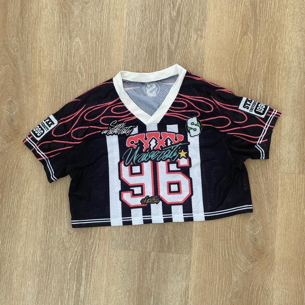 1996 Jersey Crop Top